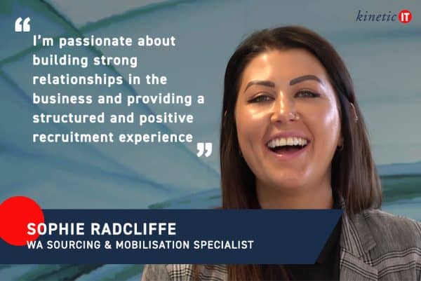 Sophie Radliffe - "I'm passionate about building strong relationships in the business and providing a structured and positive recruitment experience."