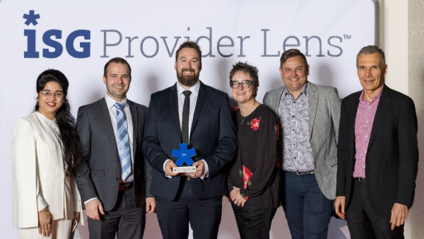 Leader award for ServiceNow Ecosystem Partners, ISG Provider Lens 2024