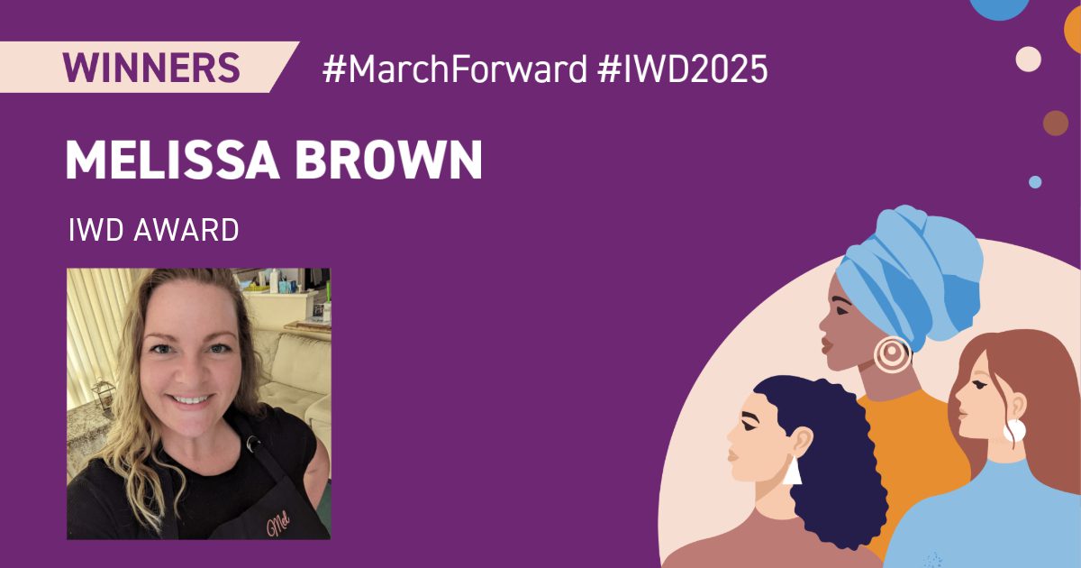 Melissa Brown IWD Award 2025 1200x630 1