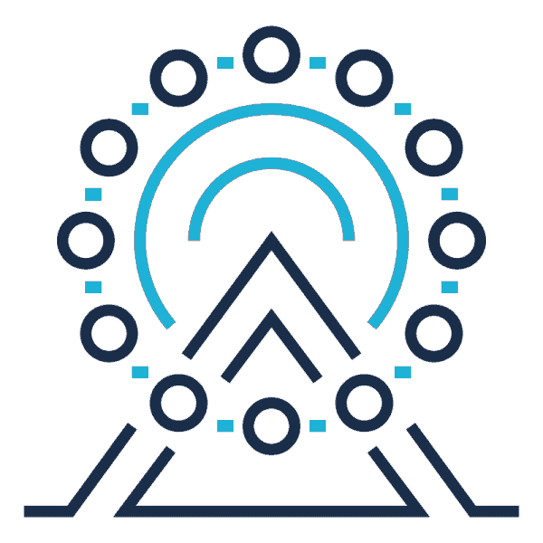 Work With Us Celebration blue