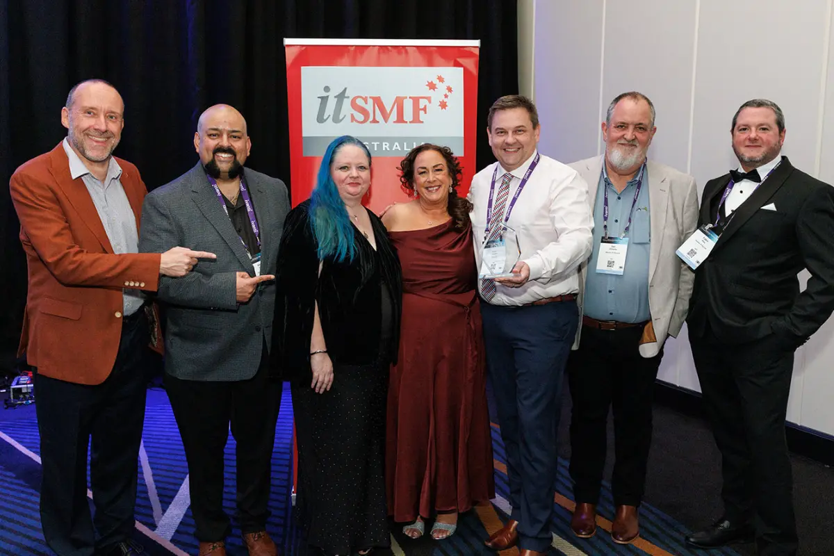 Kinetic IT at itSMF Australia National Industry Awards 2025