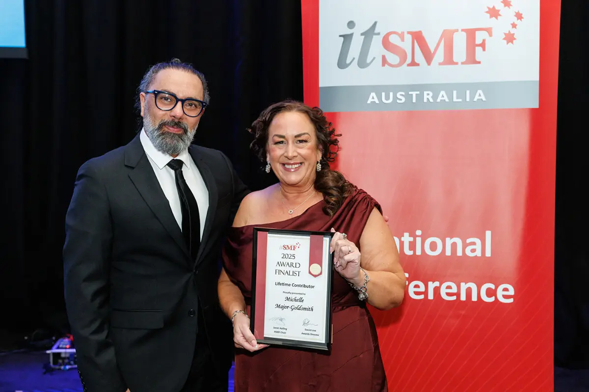 Michelle Major Goldsmith Kinetic IT itSMF Australia 2025