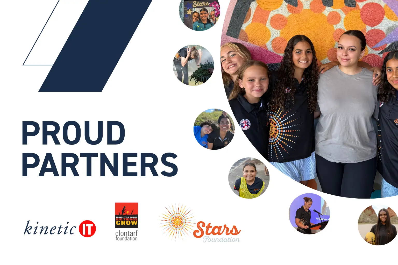 Web Clontarf and Stars Foundation Website Banner