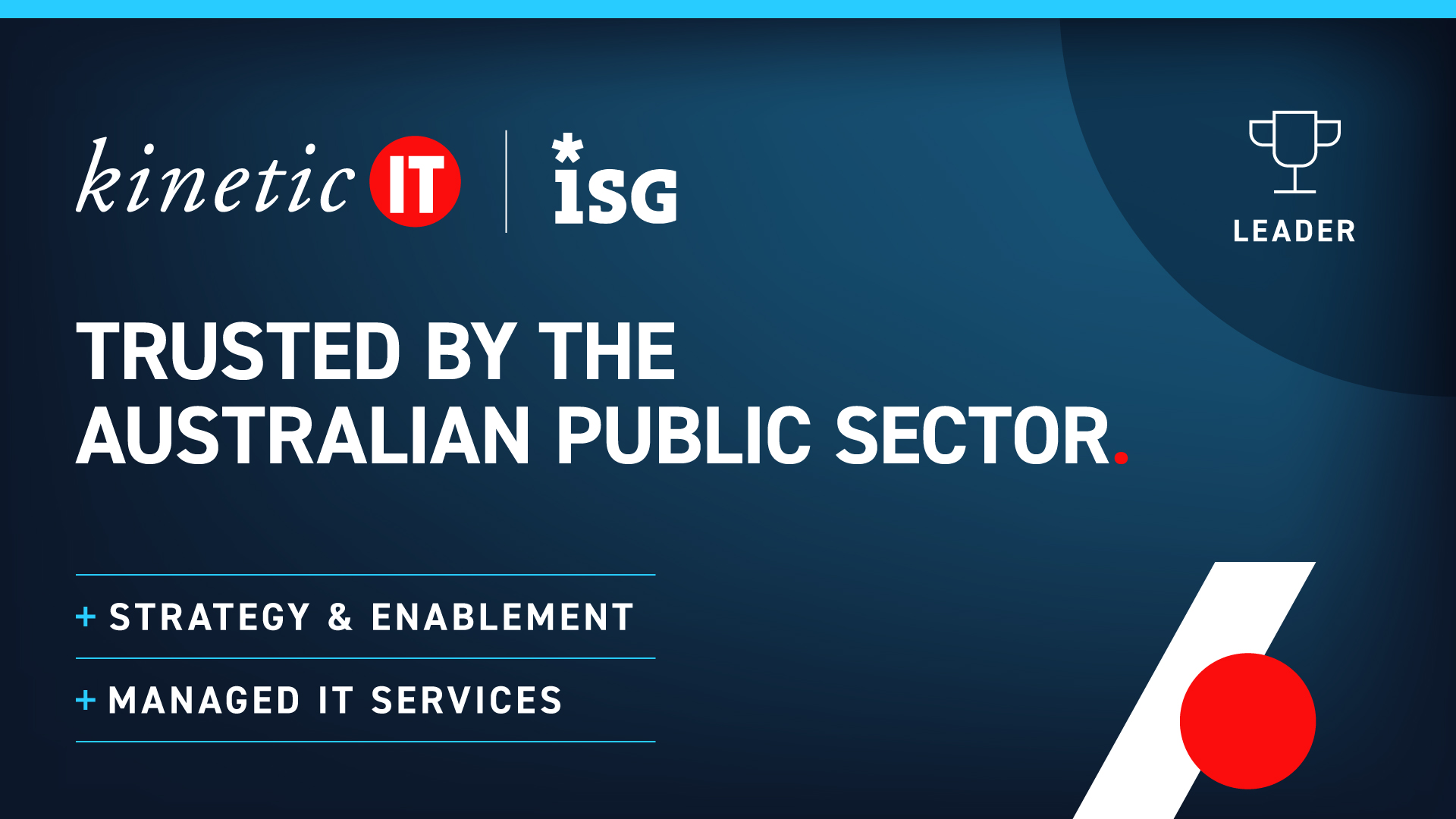 Kinetic IT ISG Leader Public Sector 2026