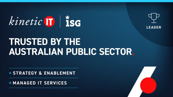 Kinetic IT named a Leader in the 2026 ISG Provider Lens Public Sector study