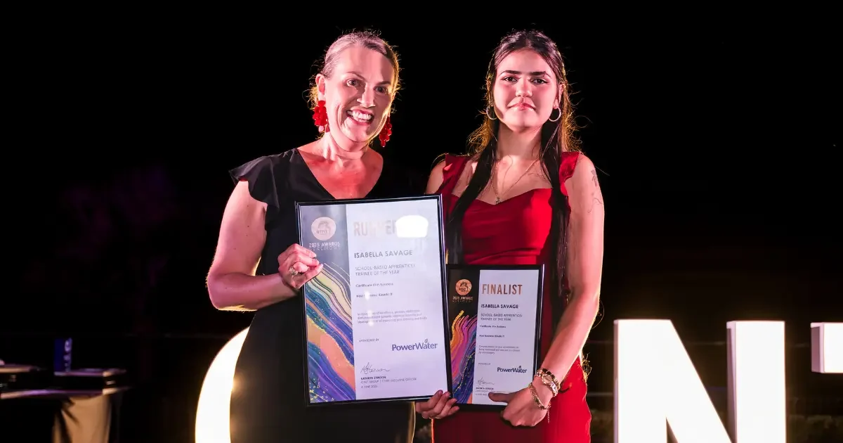 Isabella Savage NT Training Awards 2025